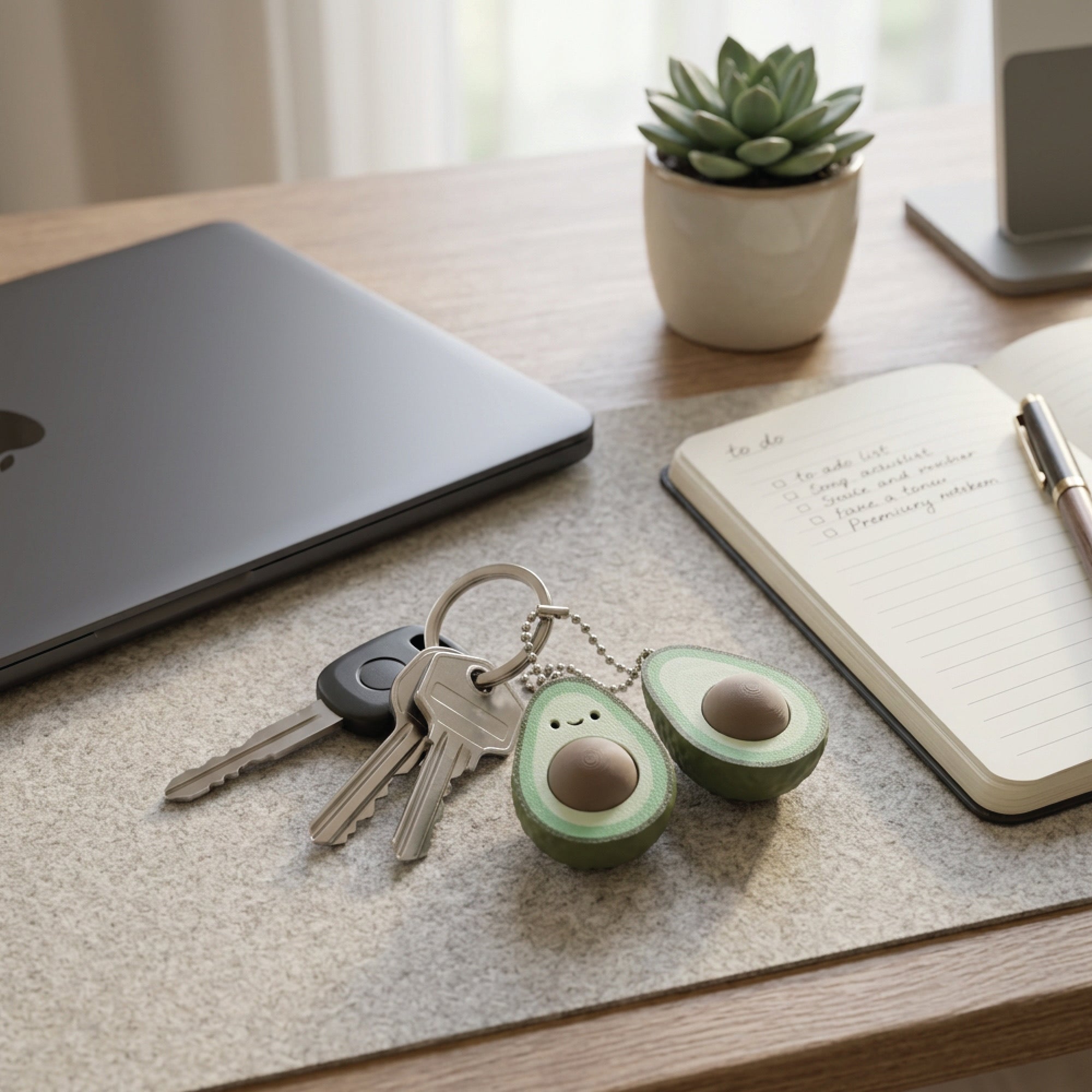 3D Printed Avocado Fidget Clicker Toy