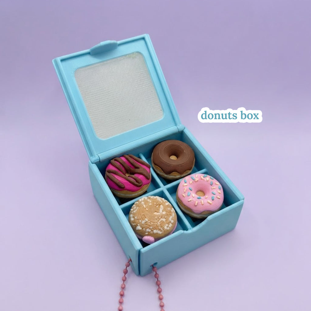 3D Printed Bakery Box Fidget Clicker Toy