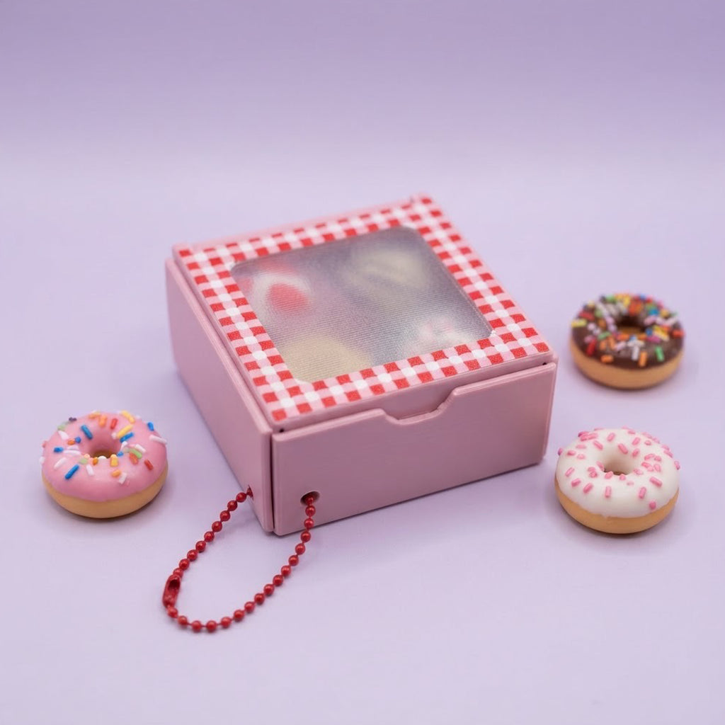 3D Printed Bakery Box Fidget Clicker Toy
