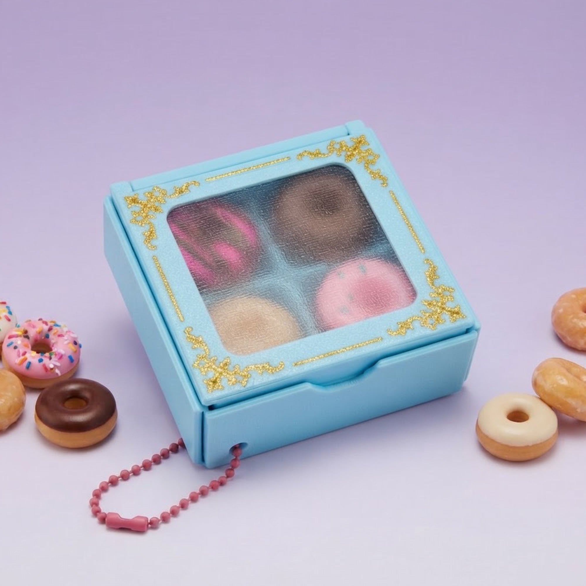 3D Printed Bakery Box Fidget Clicker Toy