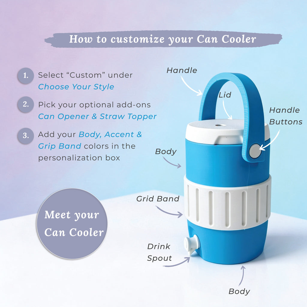 Custom Can Holder - 12oz Standard Cans