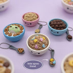 3D Printed Cute Cereal Bowl Fidget Clicker Toy