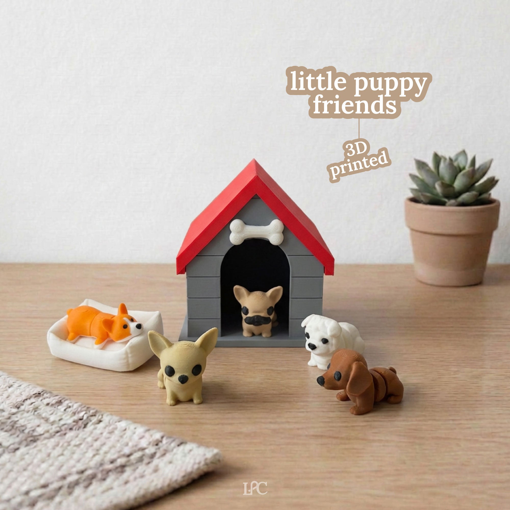 3D Printed Dog House Playset