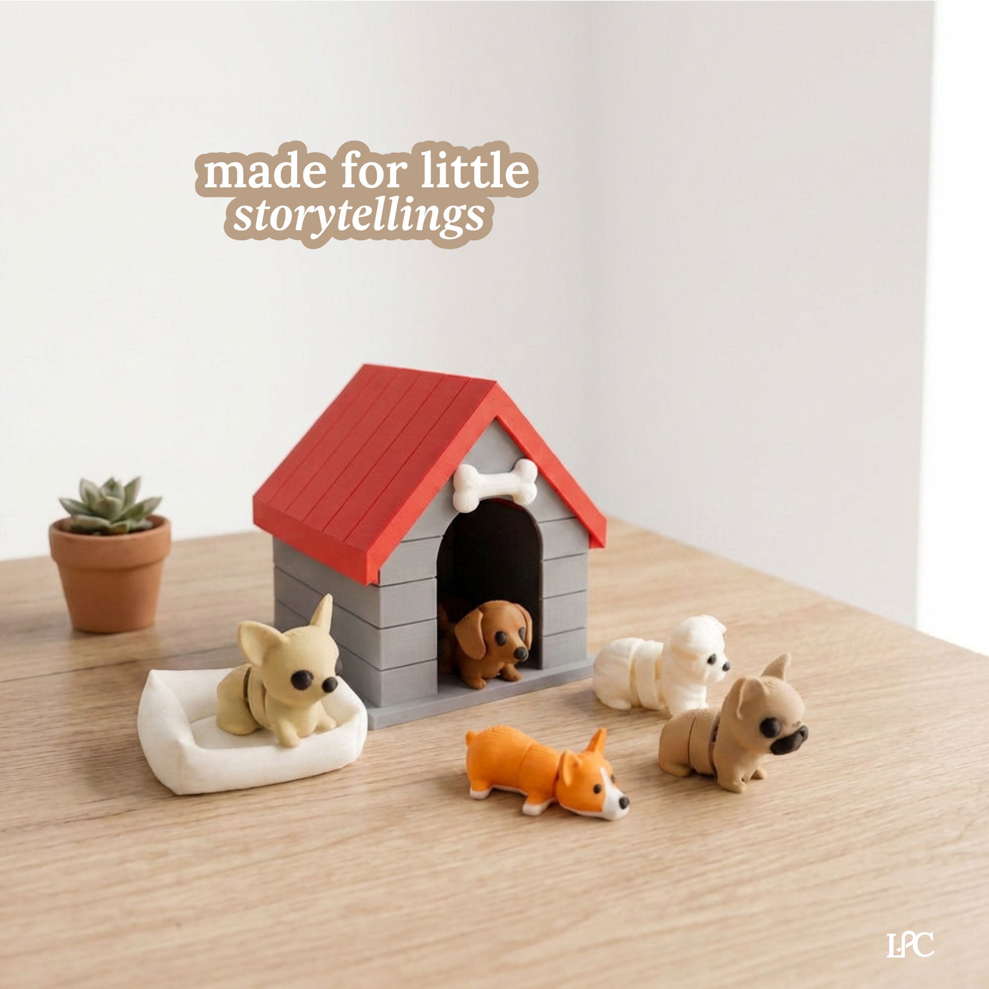 3D Printed Dog House Playset