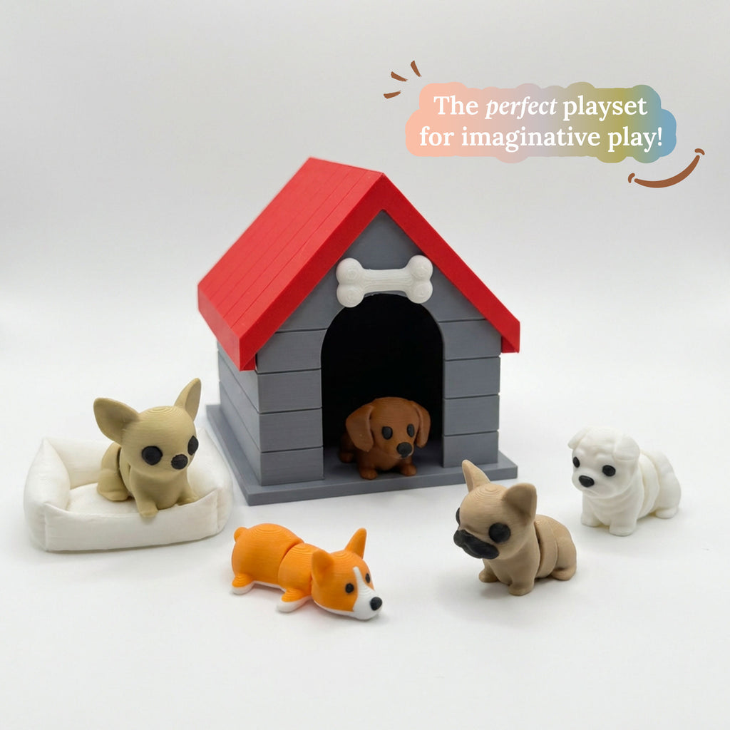 3D Printed Dog House Playset