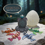 3D Printed Dragon Playset
