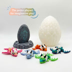 3D Printed Dragon Playset