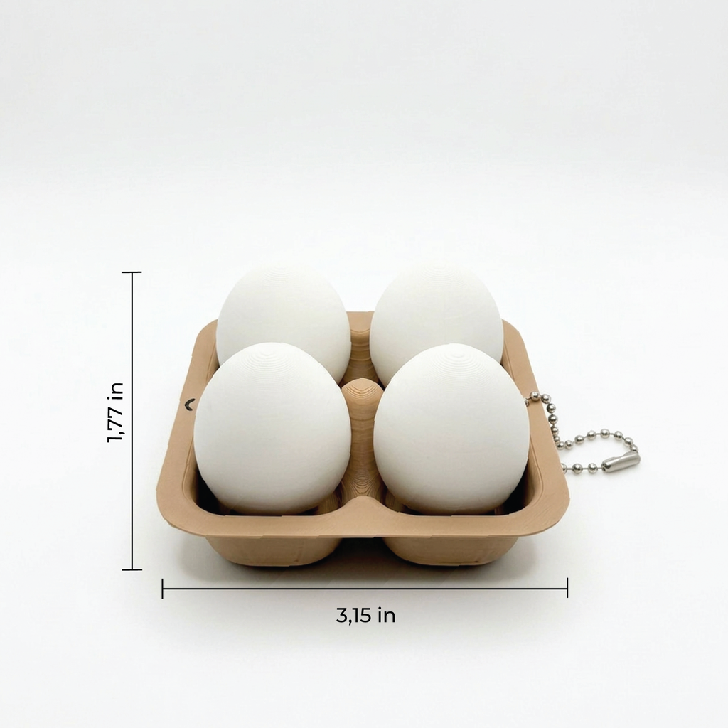 Egg Carton Clicker 3D Printed Fidget Toy