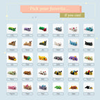 3D Printed Collectible Flexi Animals Set 3 Per Box