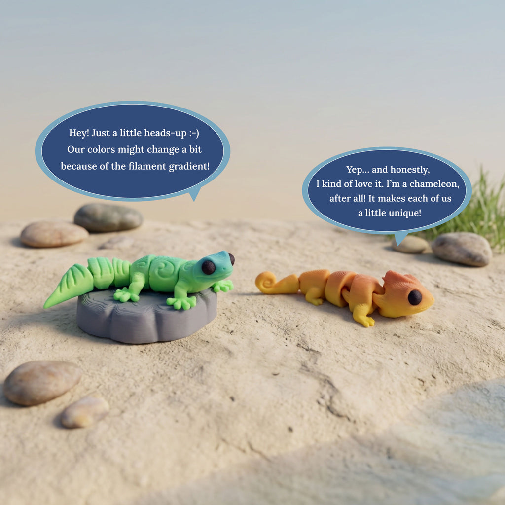 3D Printed Freshwater Animal Playset