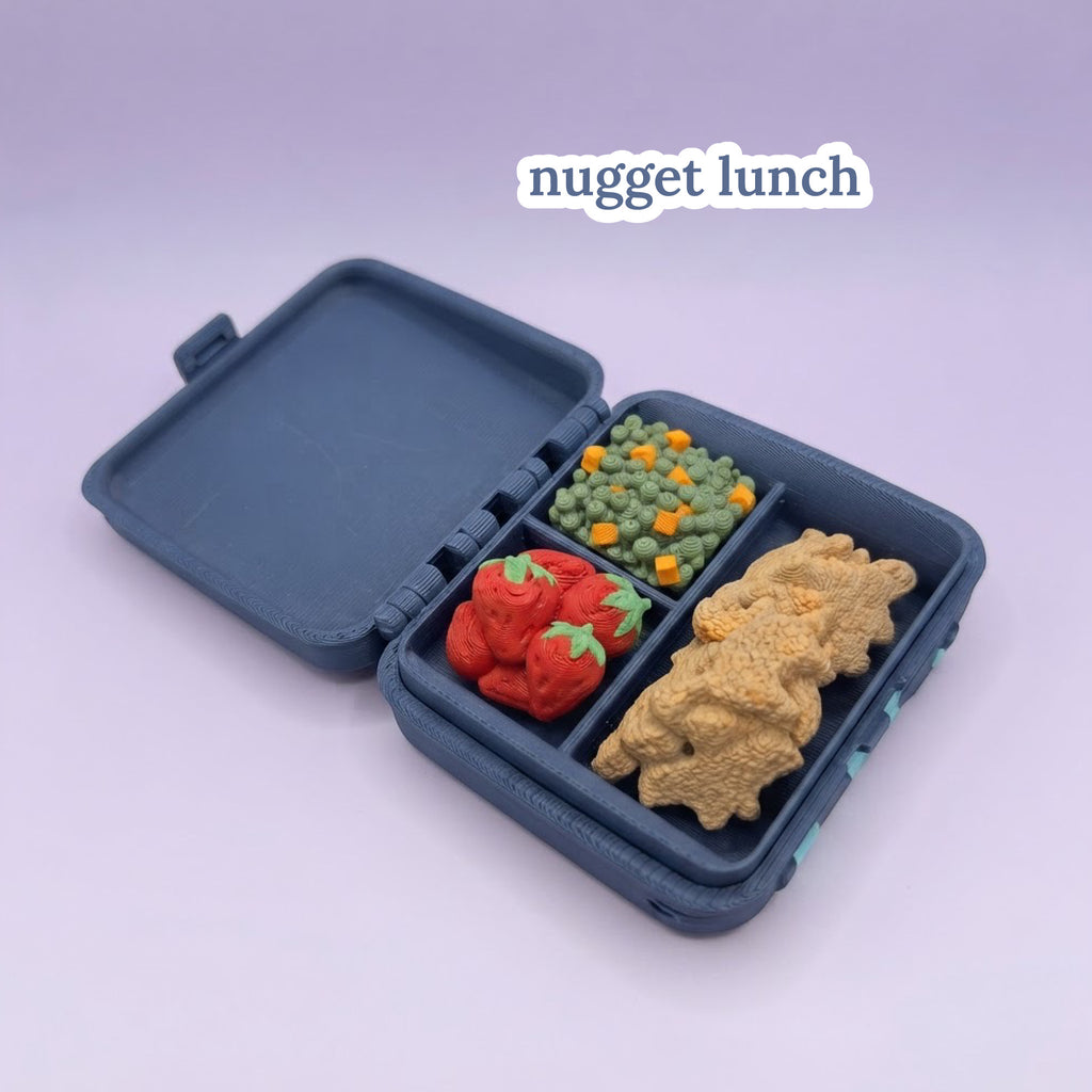 3D Printed Lunch Box Fidget Clicker Back to School