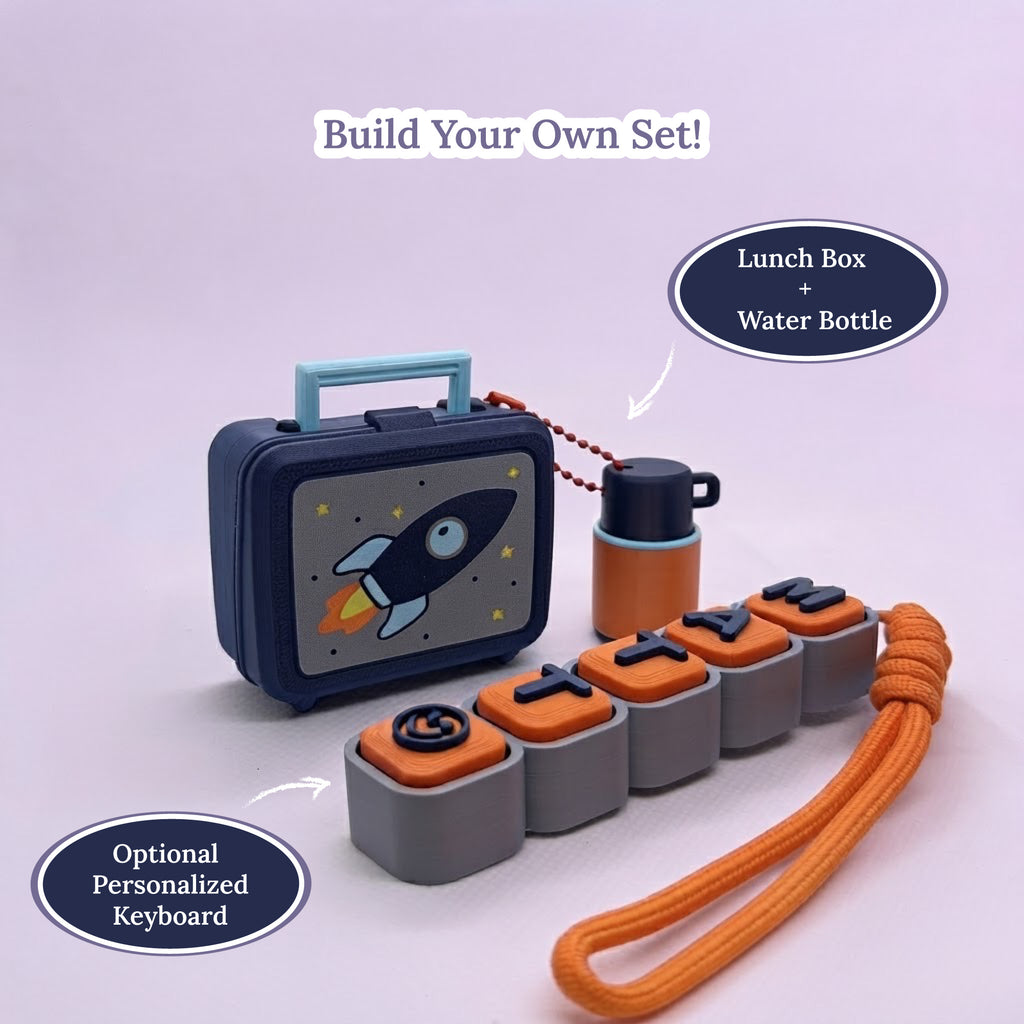 3D Printed Lunch Box Fidget Clicker Back to School