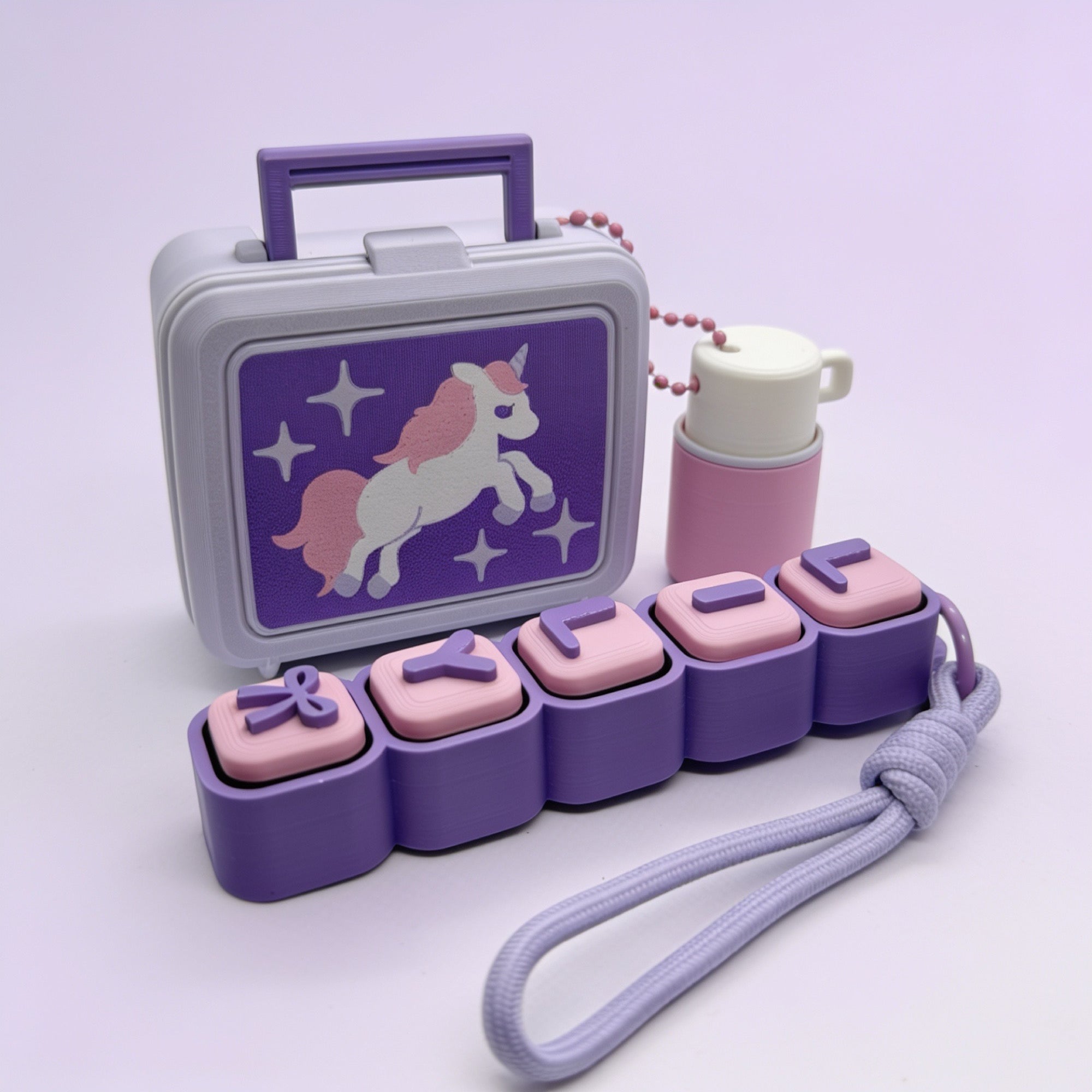 3D Printed Lunch Box Fidget Clicker Back to School