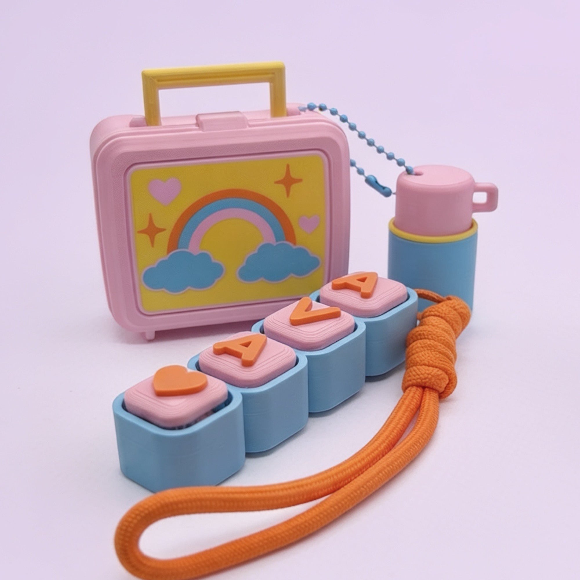 3D Printed Lunch Box Fidget Clicker Back to School