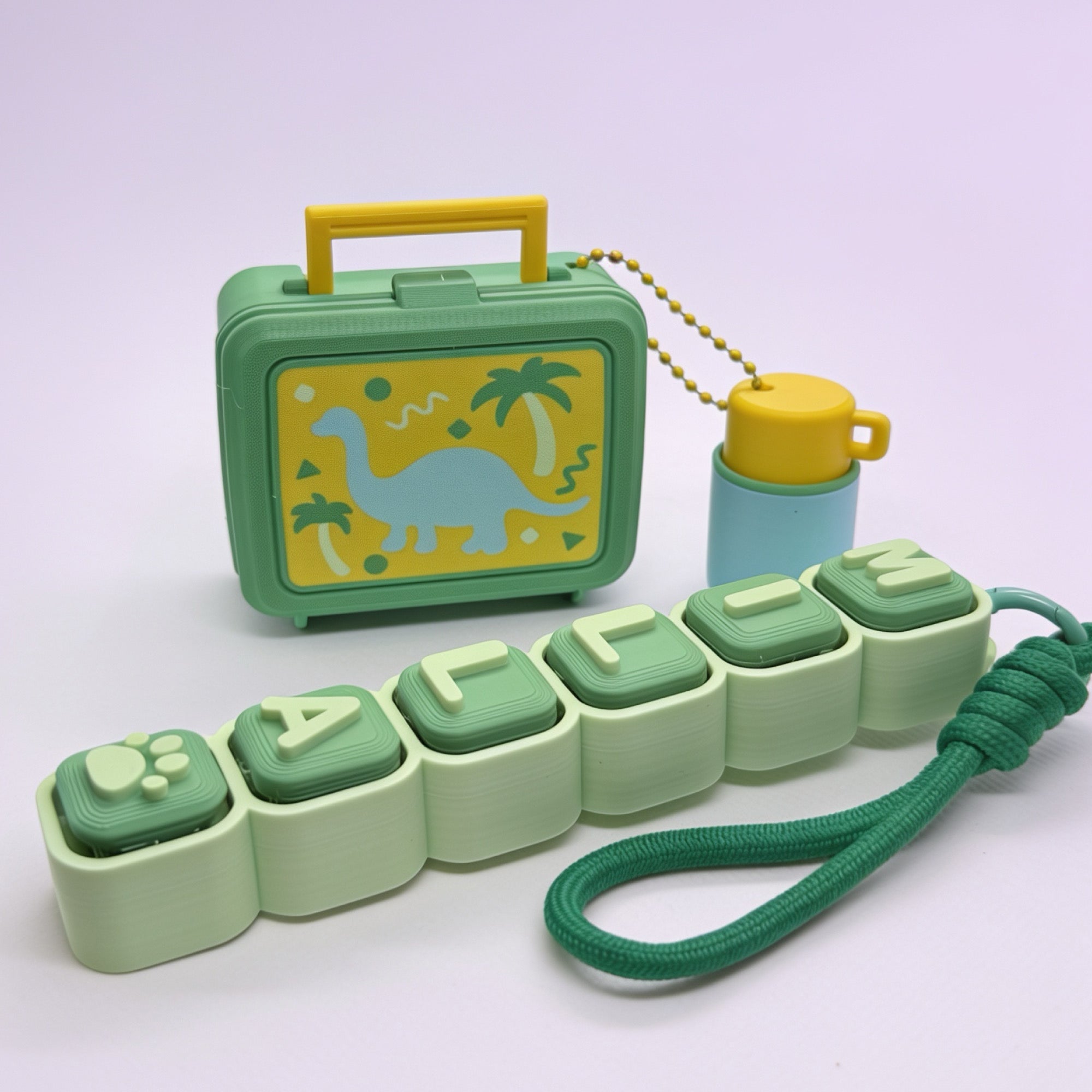 3D Printed Lunch Box Fidget Clicker Back to School