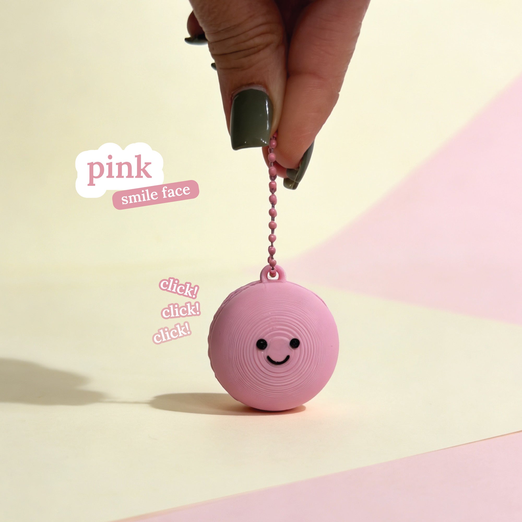 3D Printed Macaron Fidget Clicker