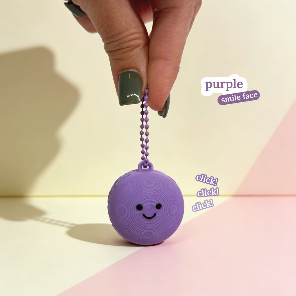 3D Printed Macaron Fidget Clicker
