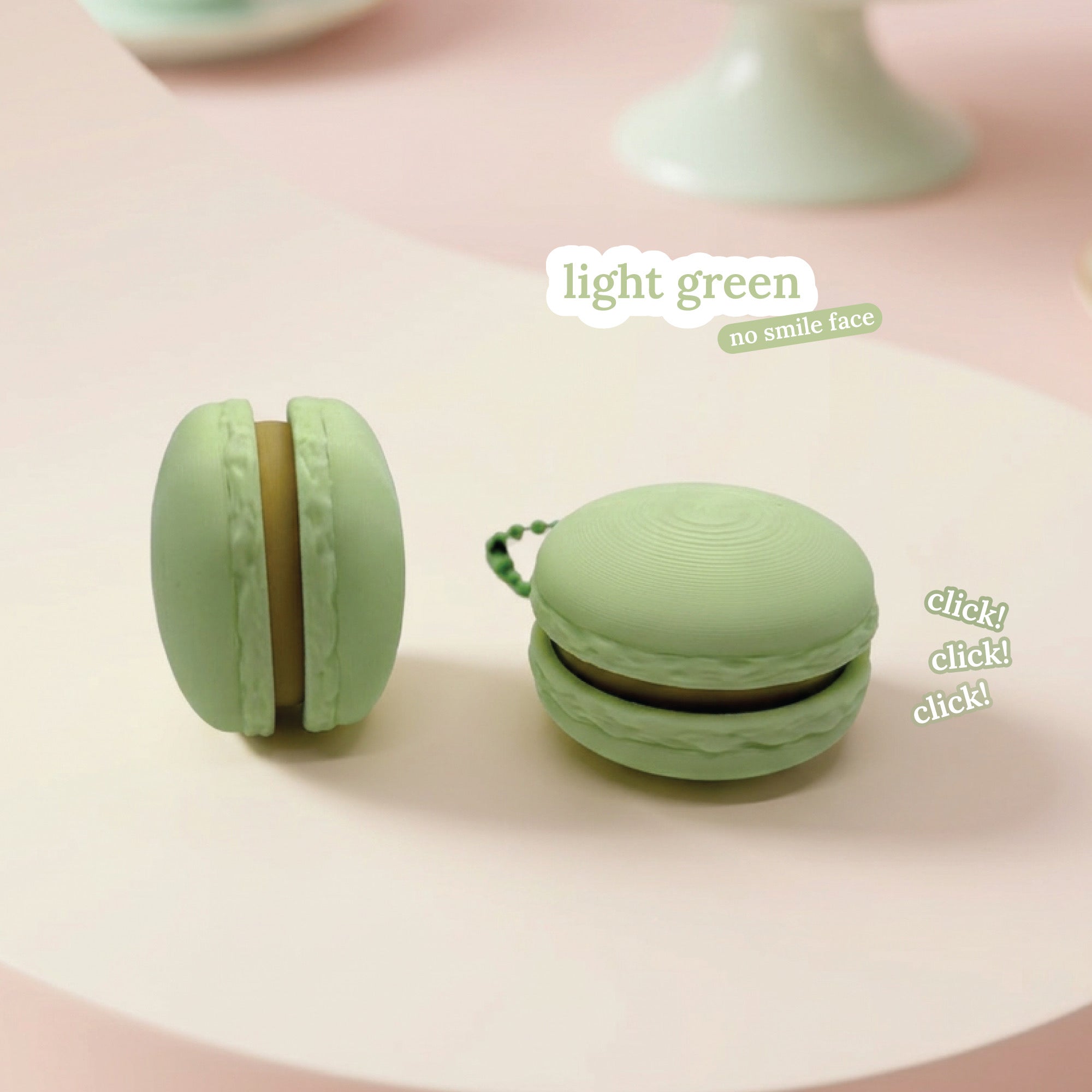 3D Printed Macaron Fidget Clicker
