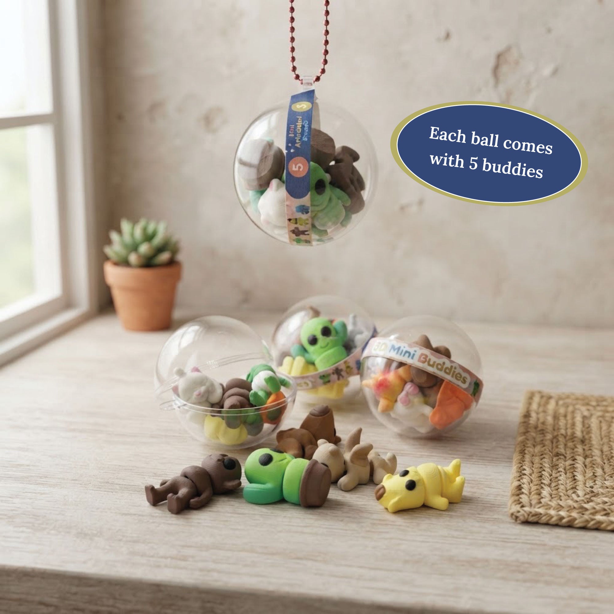 3D Printed Mini Flexi Buddies