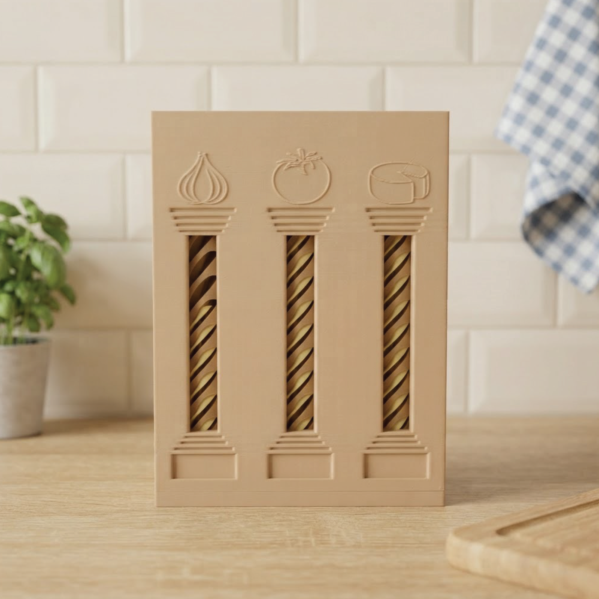 3D Printed Pasta Playset