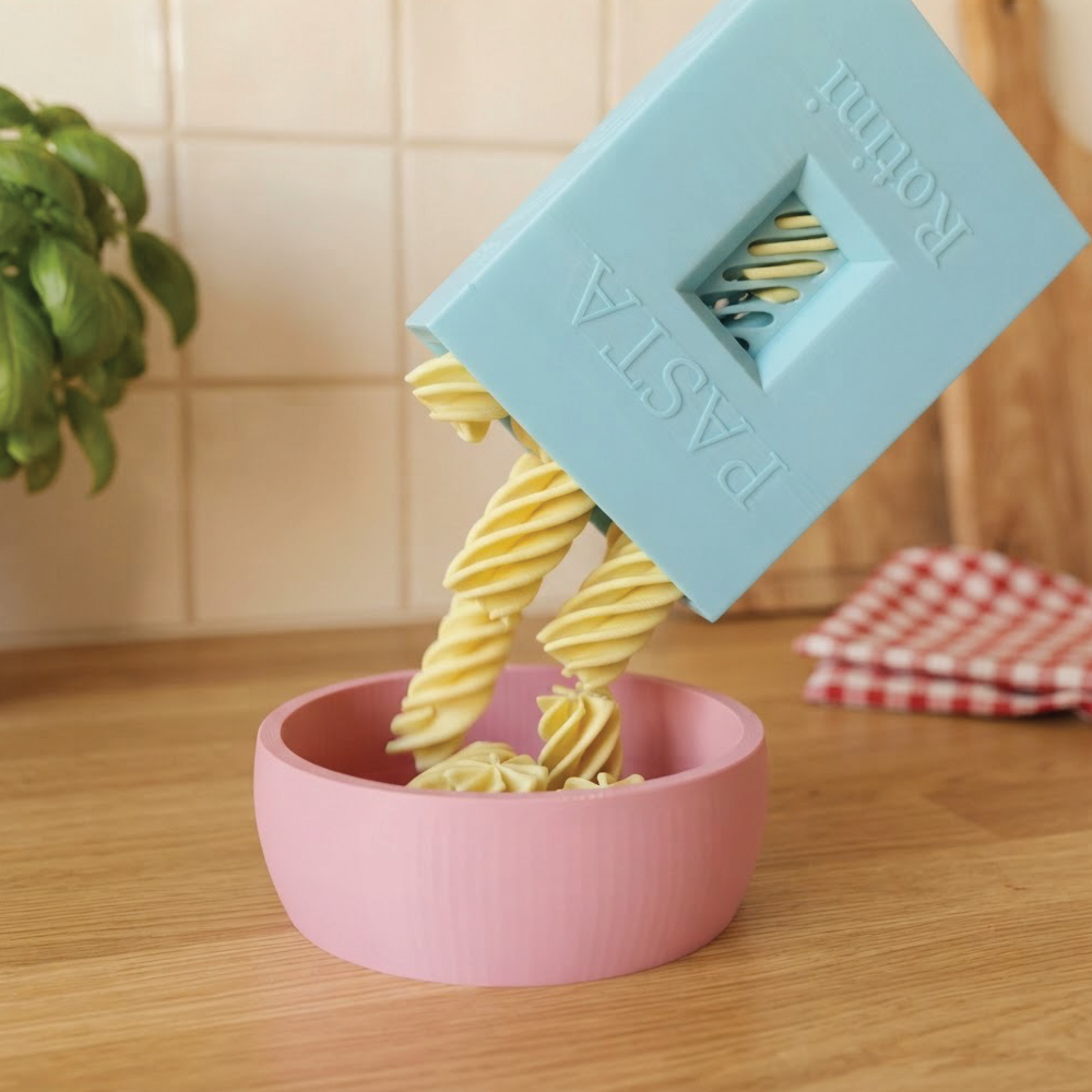 3D Printed Pasta Playset