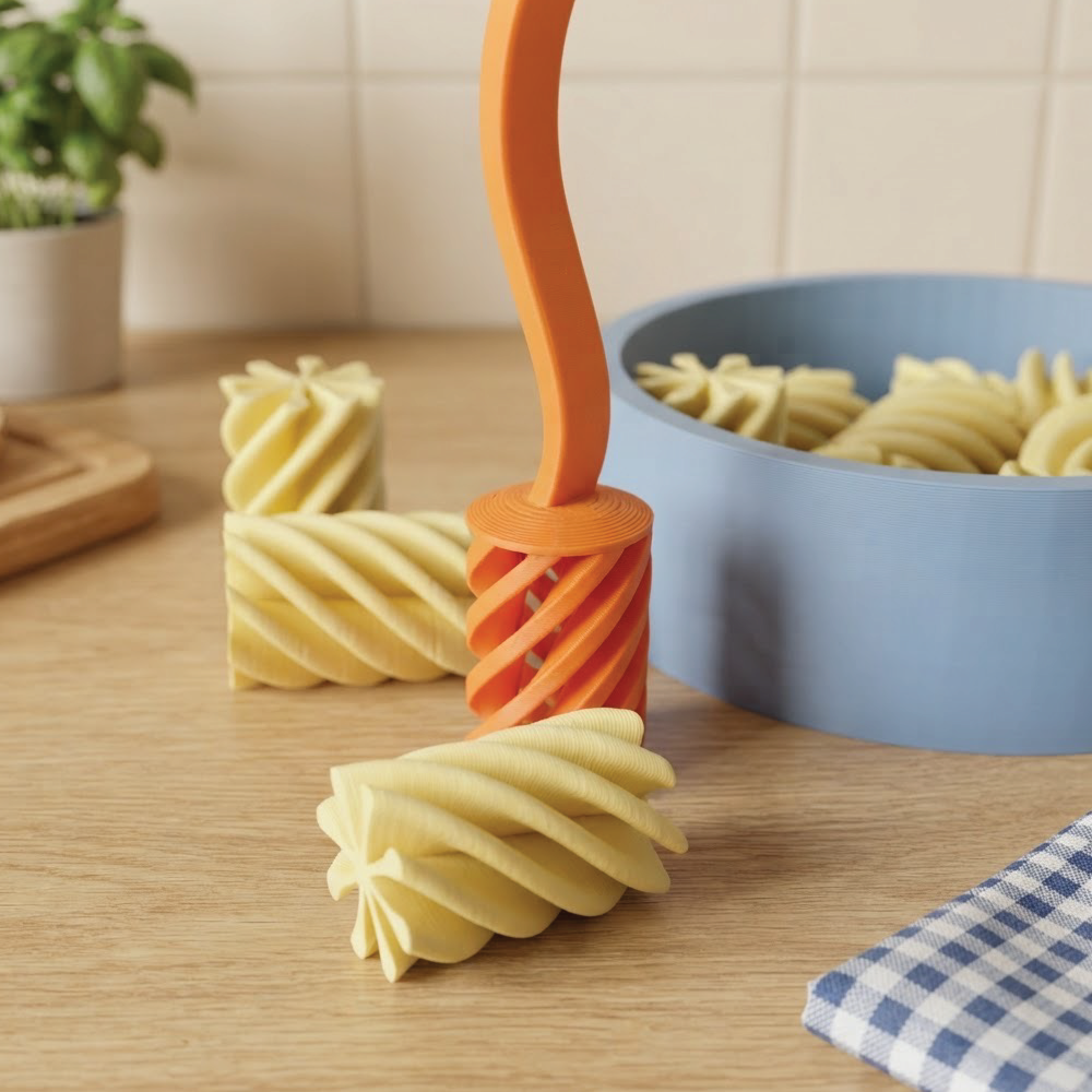 3D Printed Pasta Playset