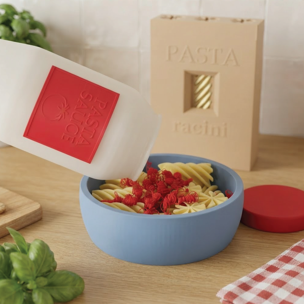 3D Printed Pasta Playset