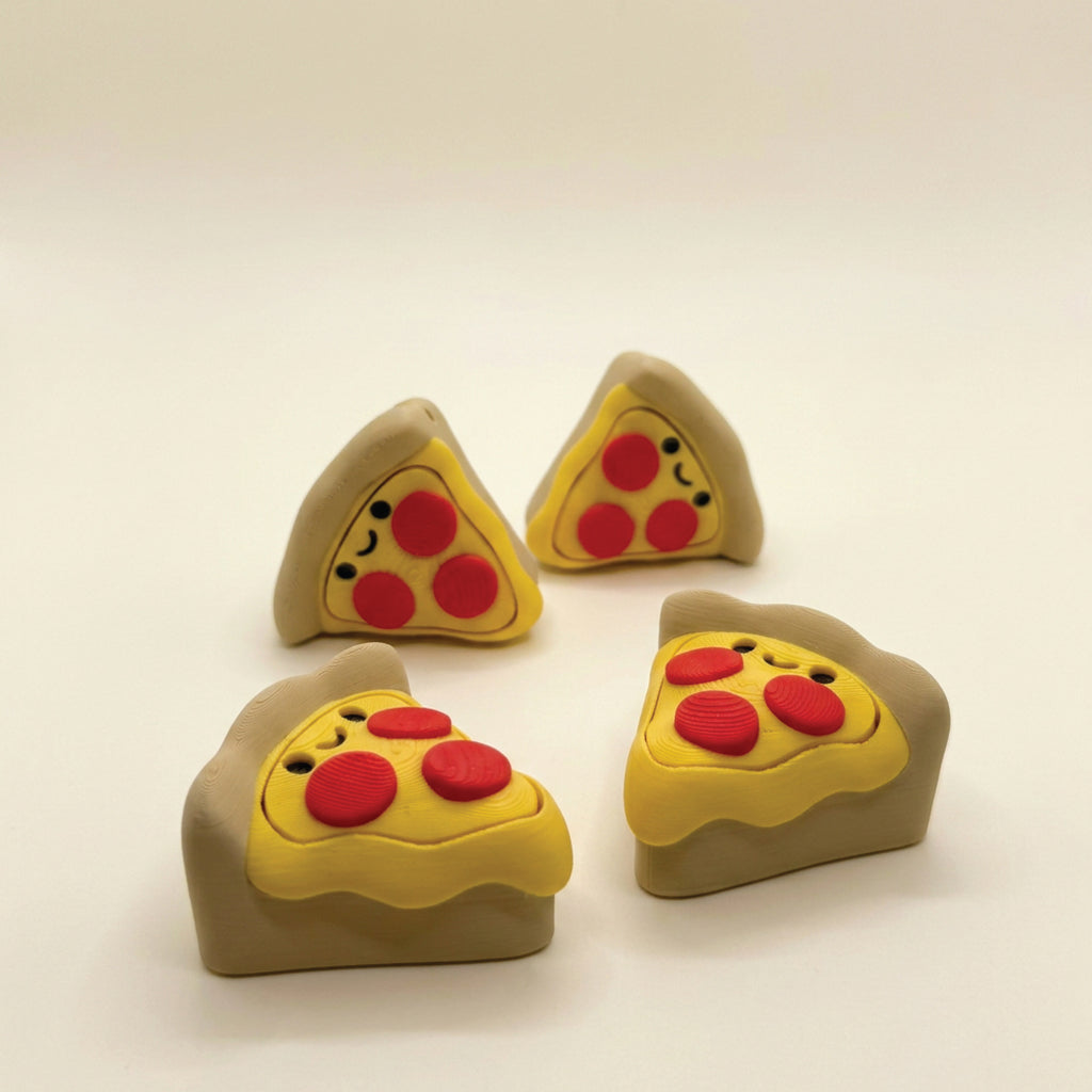 3D Printed Pizza Fidget Clicker
