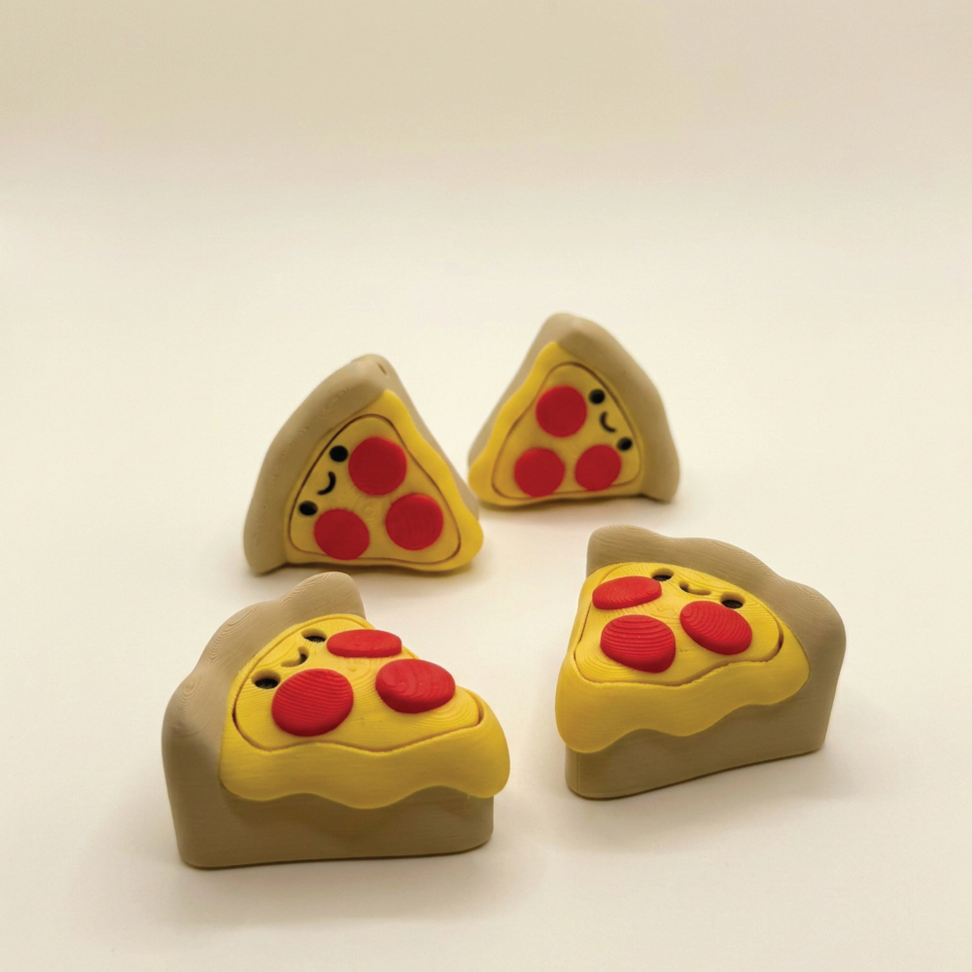 3D Printed Pizza Fidget Clicker