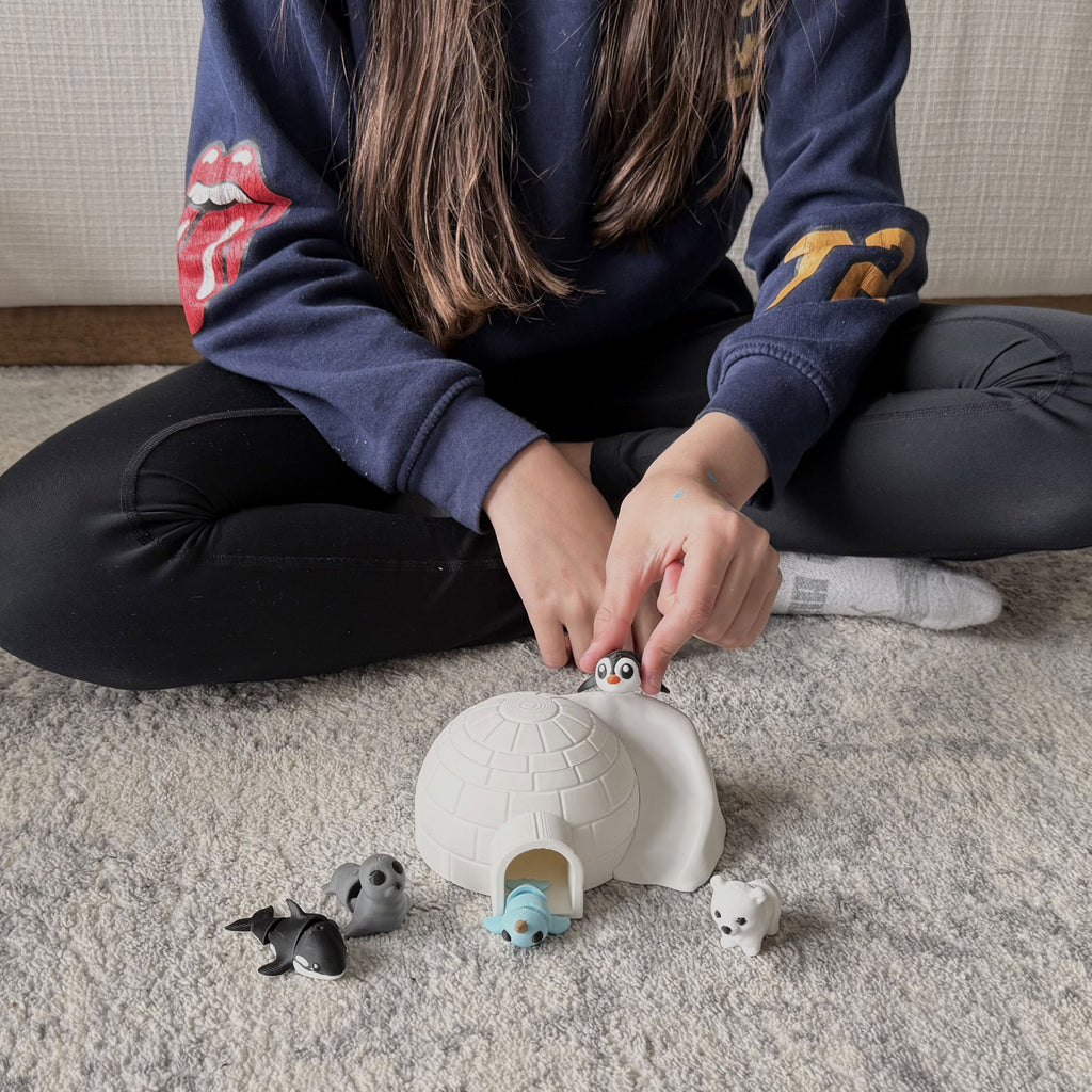 3D Printed Arctic Igloo Playset