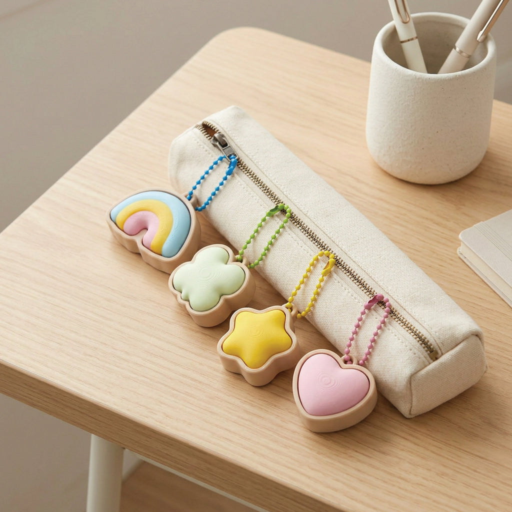 3D Printed Charm Clicker Fidget Toy
