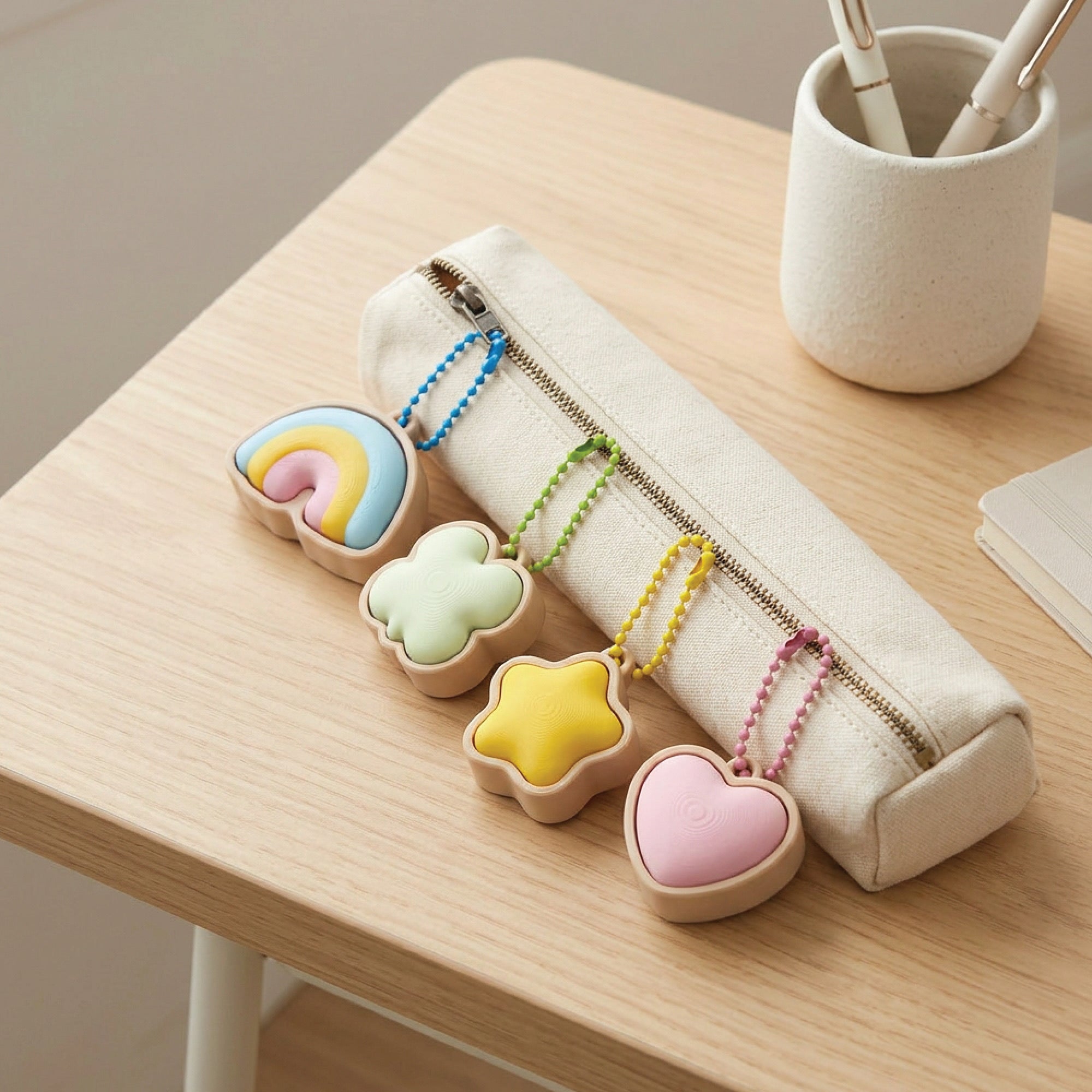 3D Printed Charm Clicker Fidget Toy