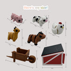 3D Printed Farm Barn Playset