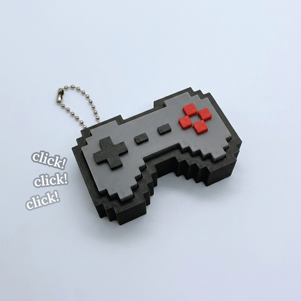 Game 3D Printed Clicker Fidget Toy