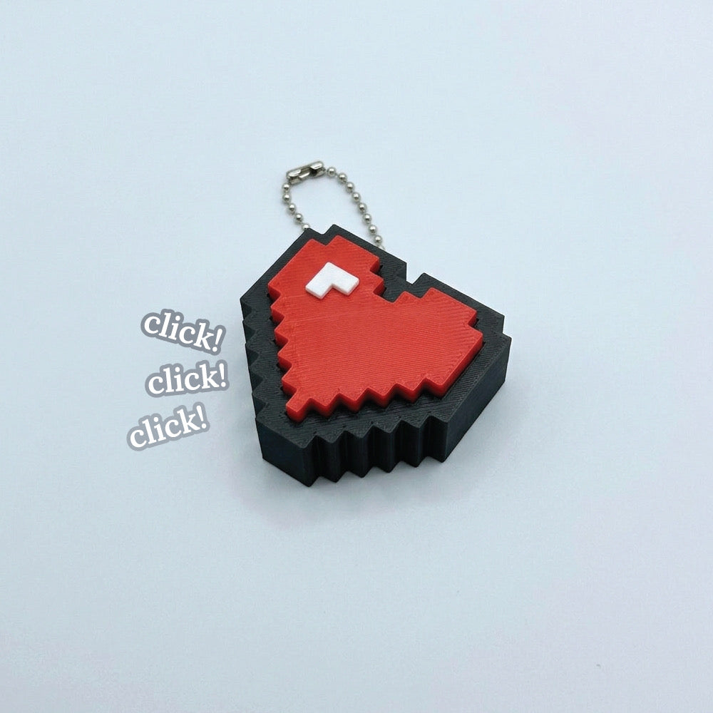Game 3D Printed Clicker Fidget Toy