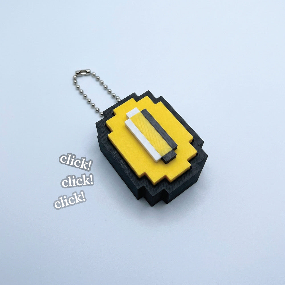 Game 3D Printed Clicker Fidget Toy
