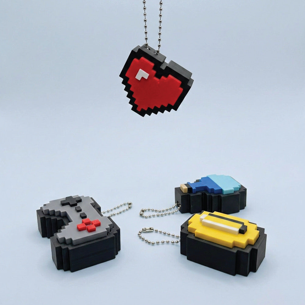 Game 3D Printed Clicker Fidget Toy