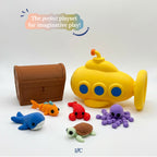 3D Printed Ocean Animals Playset