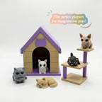 3D Printed Cat Playset