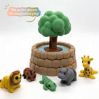 3D Printed Safari Animal Playset