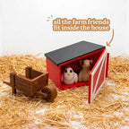 3D Printed Farm Kids Toy Barn Playset