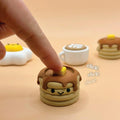 3D Printed Breakfast Fidget Clicker Toy