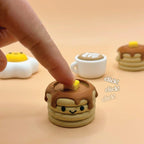 3D Printed Breakfast Fidget Clicker Toy