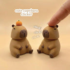 Capybara clicker fidget toy