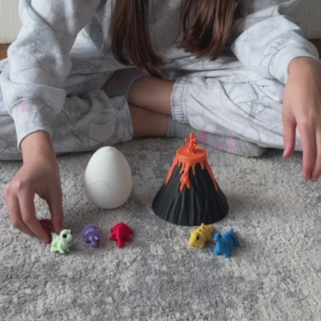 3D Printed Dinosaur Playset