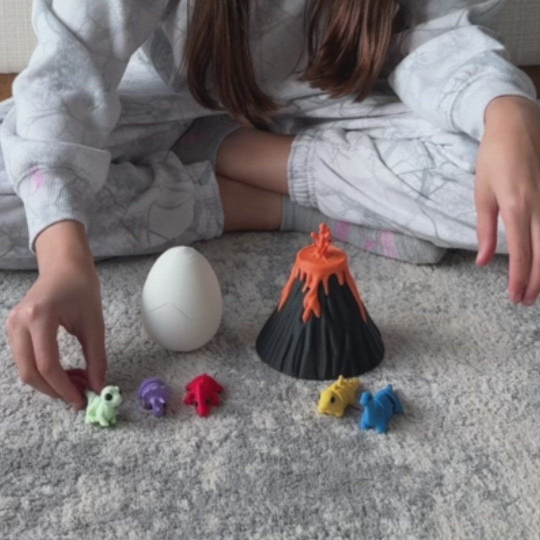 3D Printed Dinosaur Playset