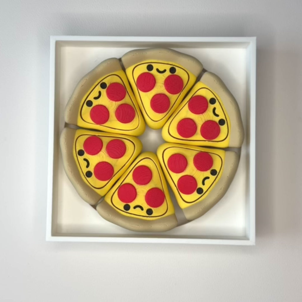 3D Printed Pizza Fidget Clicker