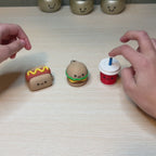 3D Printed Fast Food Fidget Clicker Toy