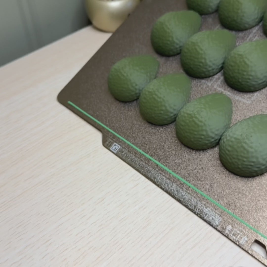 3D Printed Avocado Fidget Clicker Toy