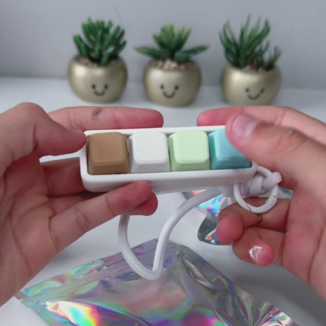 Keyboard Fidget Clicker 3D Printed
